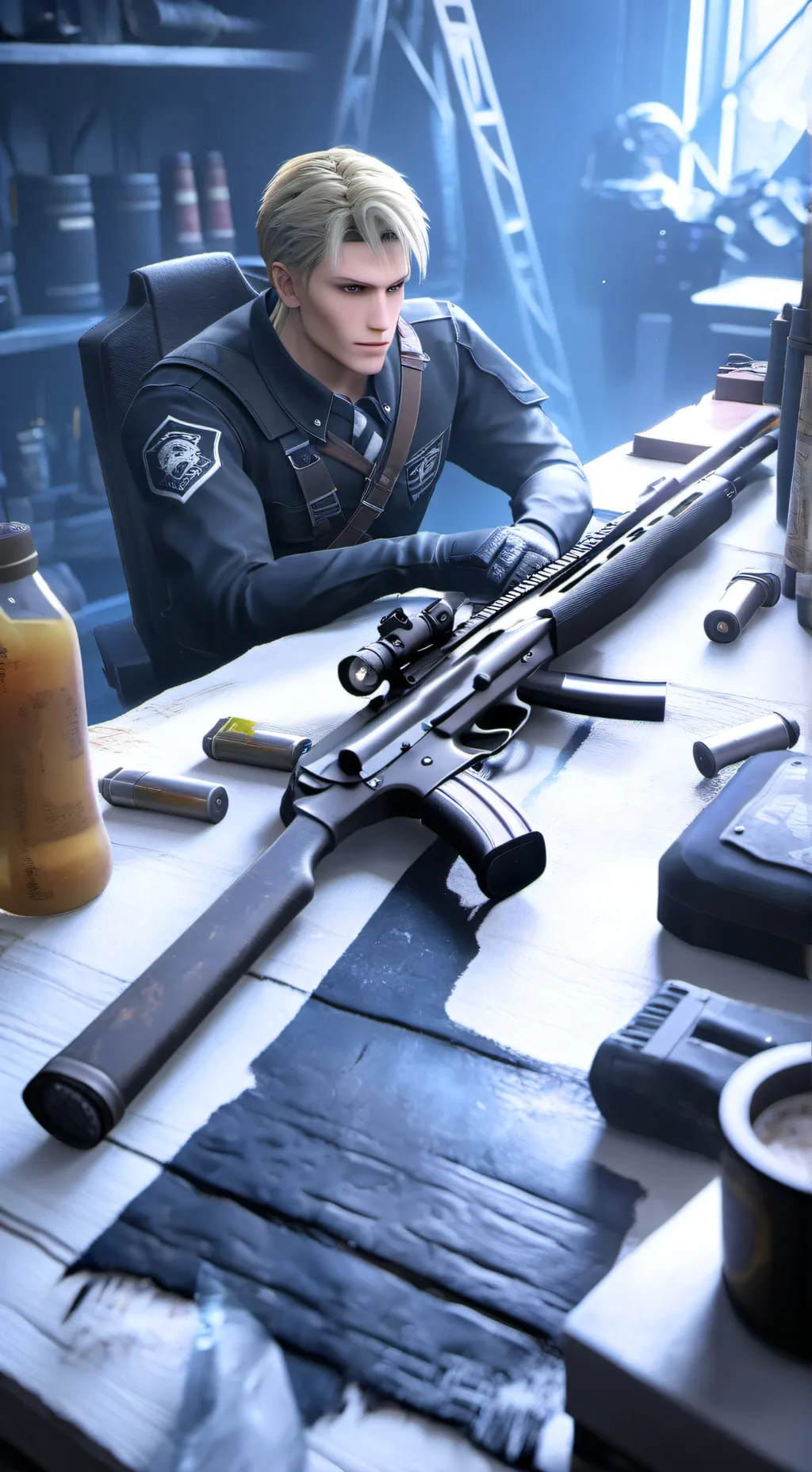 ai character: Raq Drill RP background