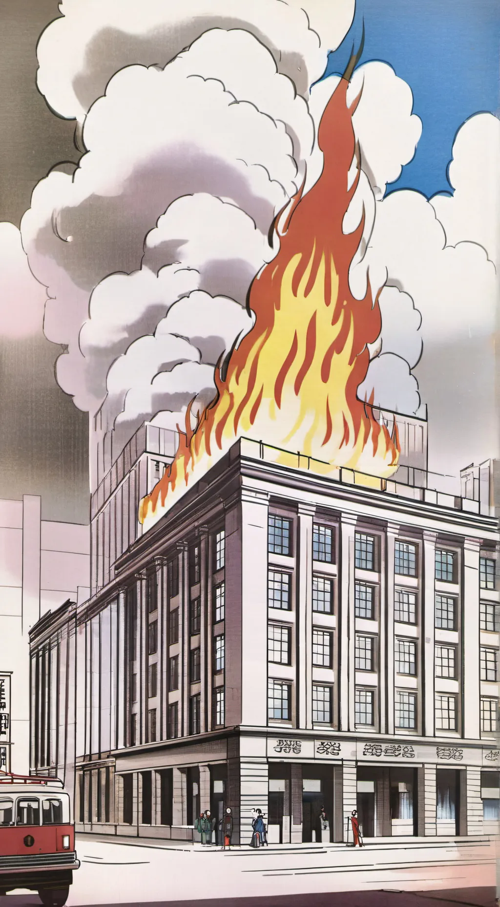ai character: MHA FIRE 🔥 background
