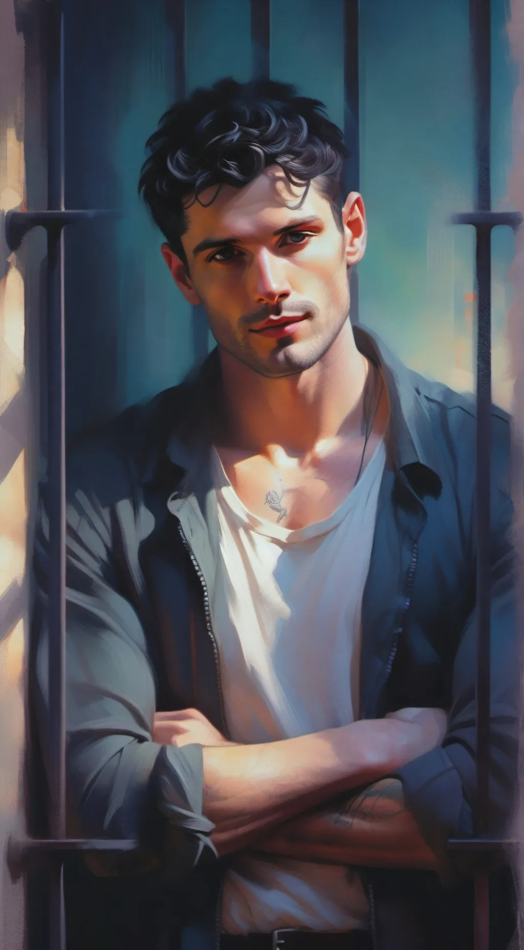 ai character: Klaus Conti background