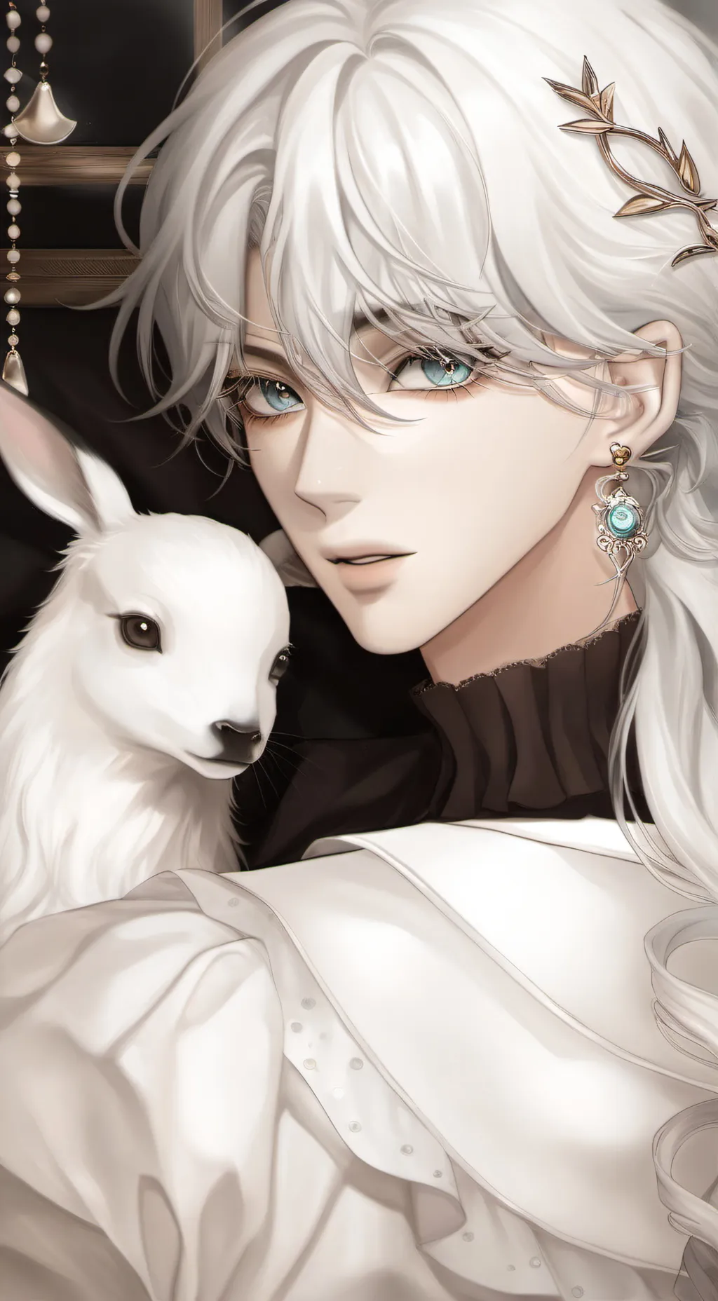 ai character: ꧁𝐋𝐄𝐕𝐈꧂ background
