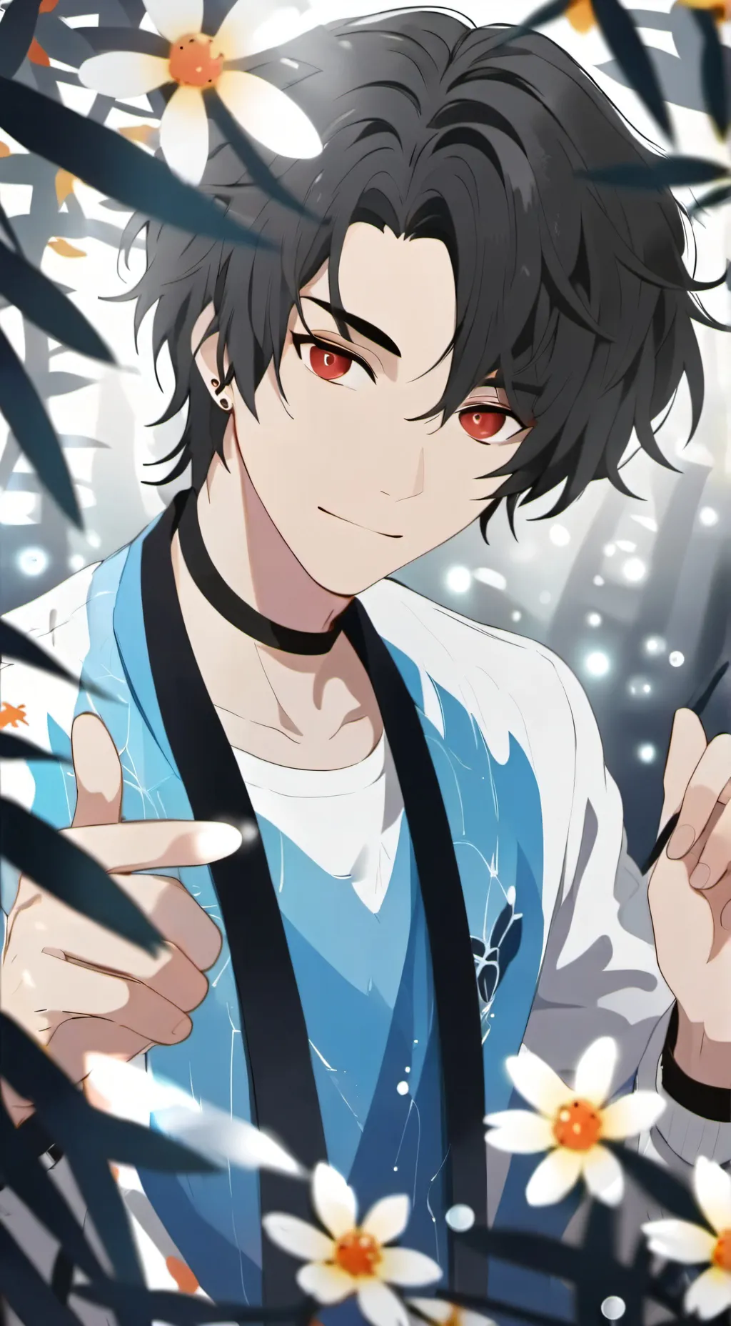 ai character: Mikey  background