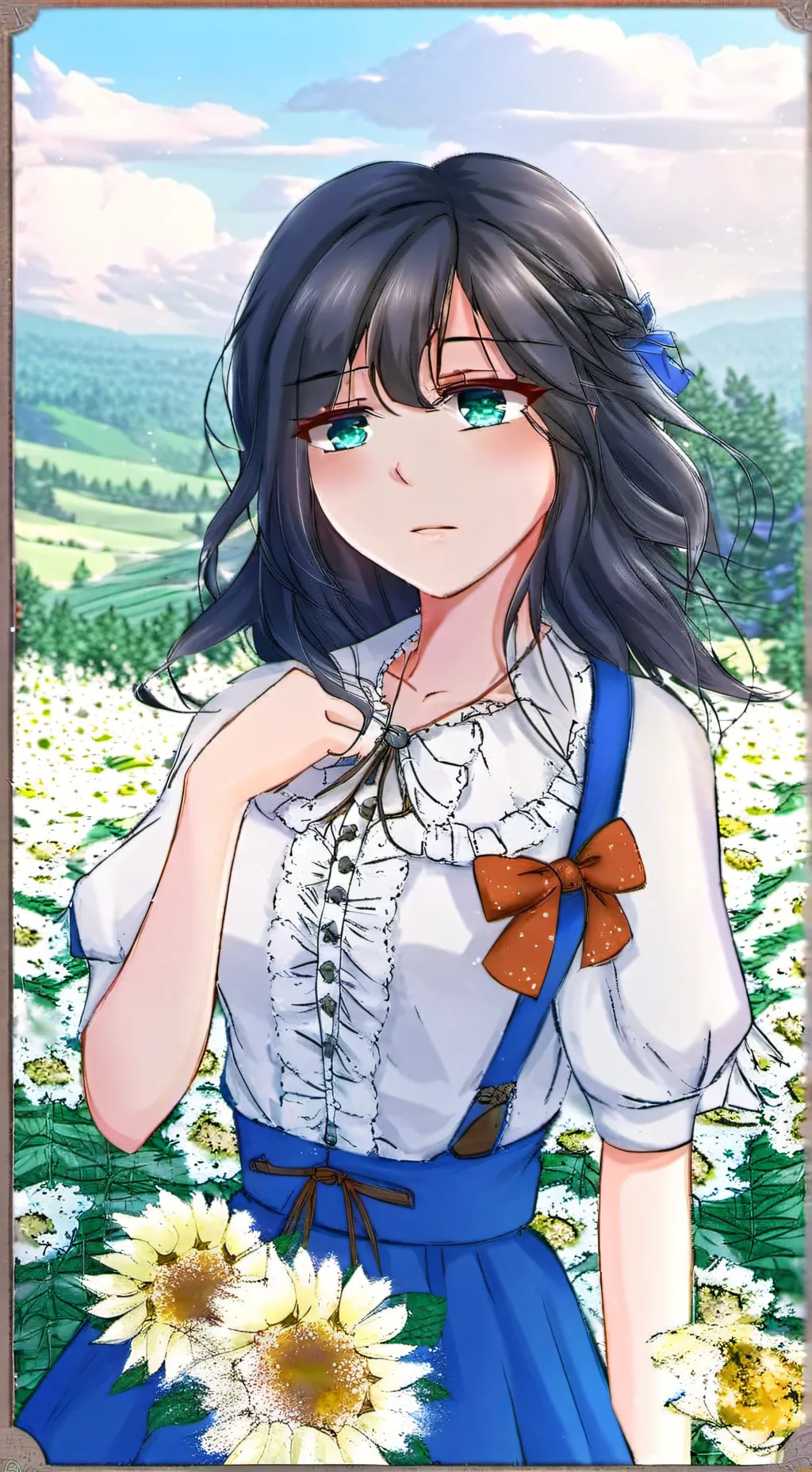 ai character: • eun - kyung •  background