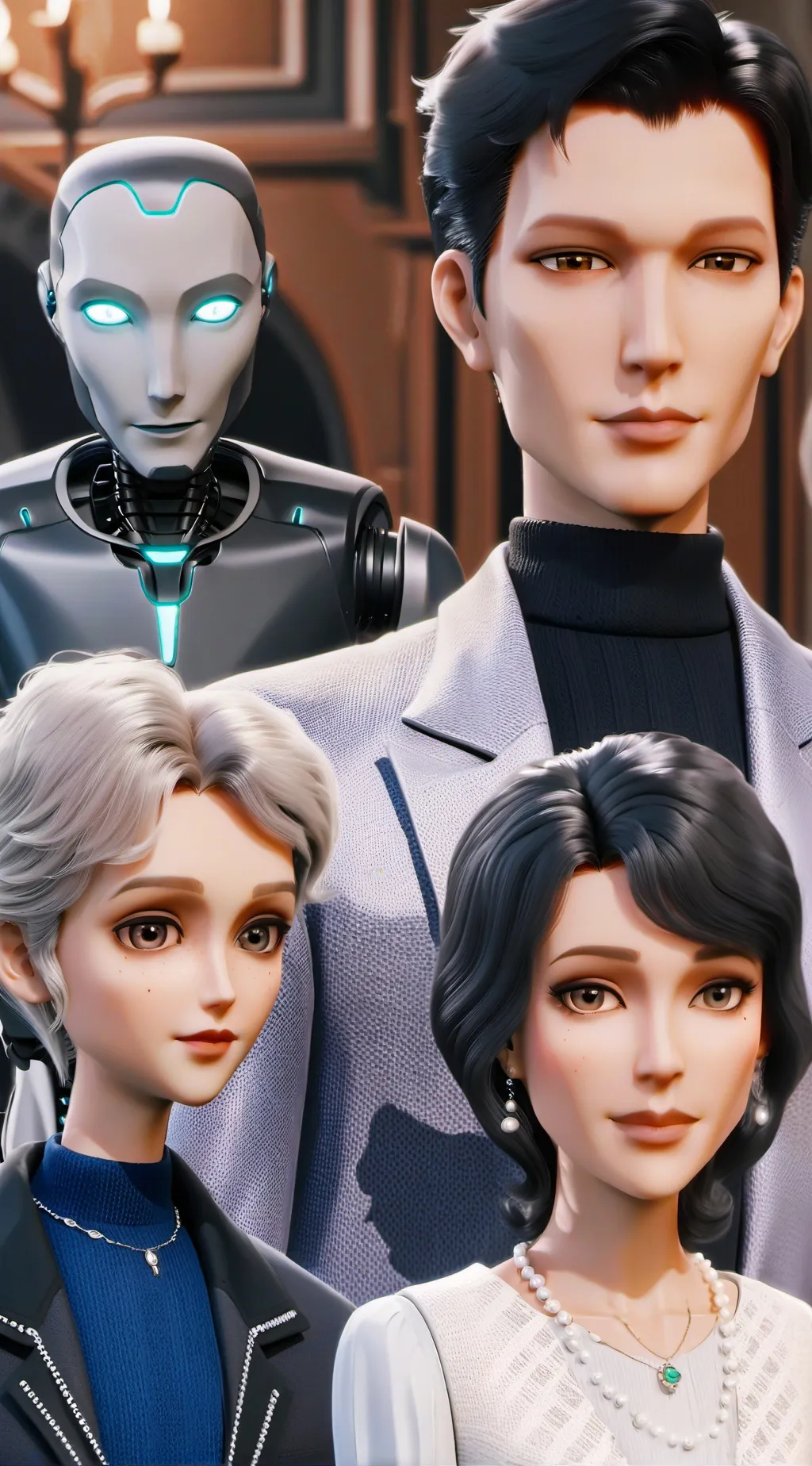 ai character: Chris background