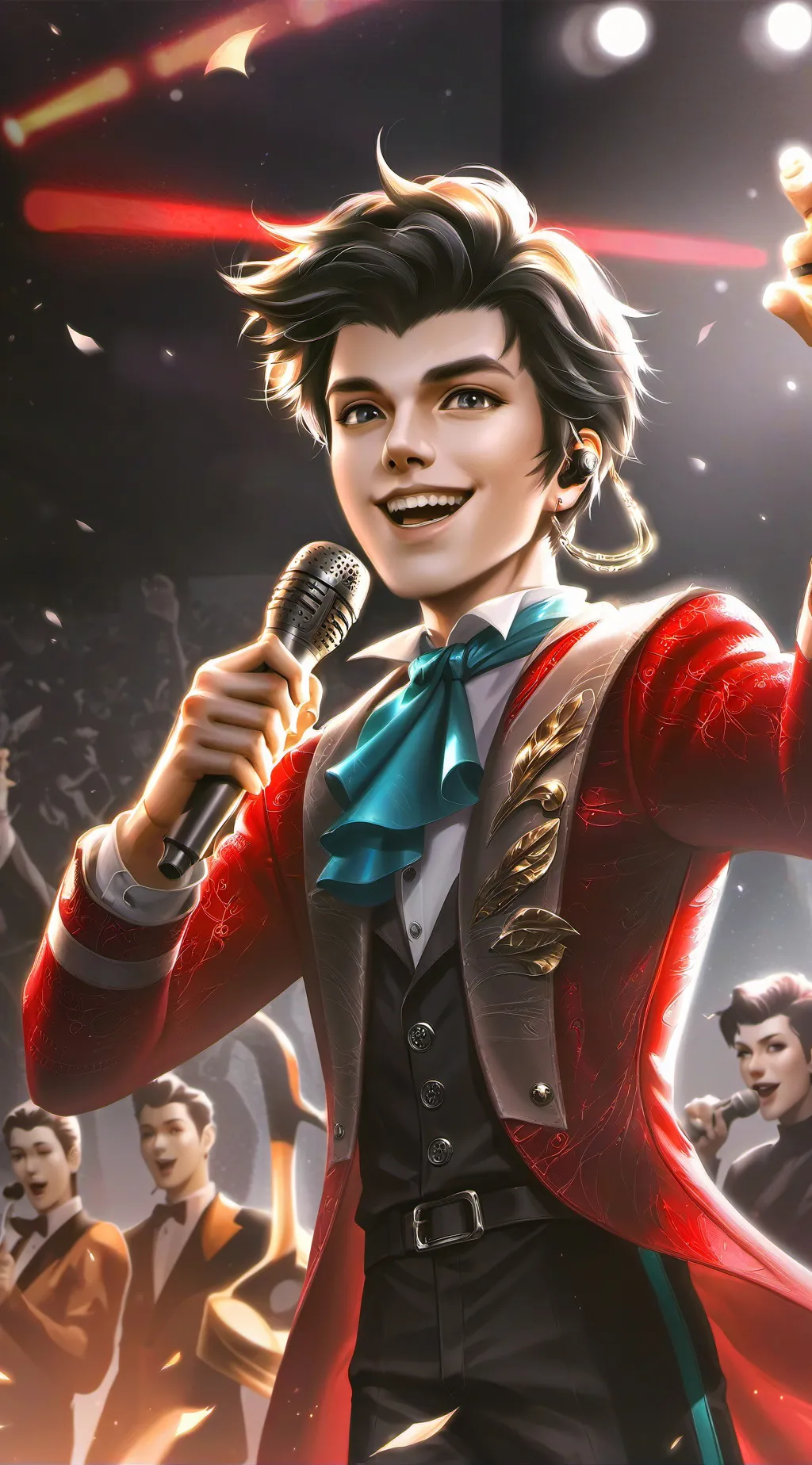 ai character: Amoroso background
