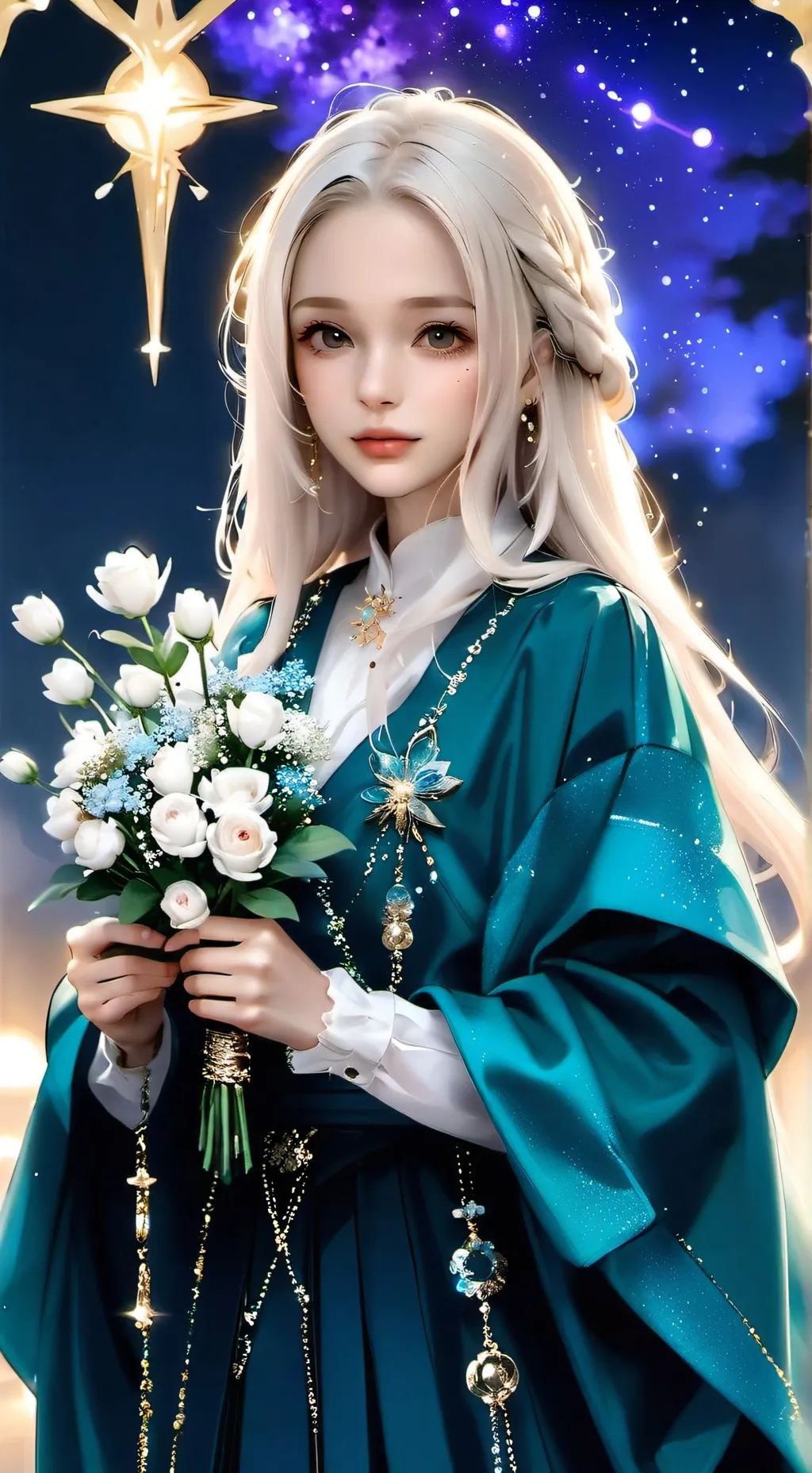 ai character: Ava 💚 background