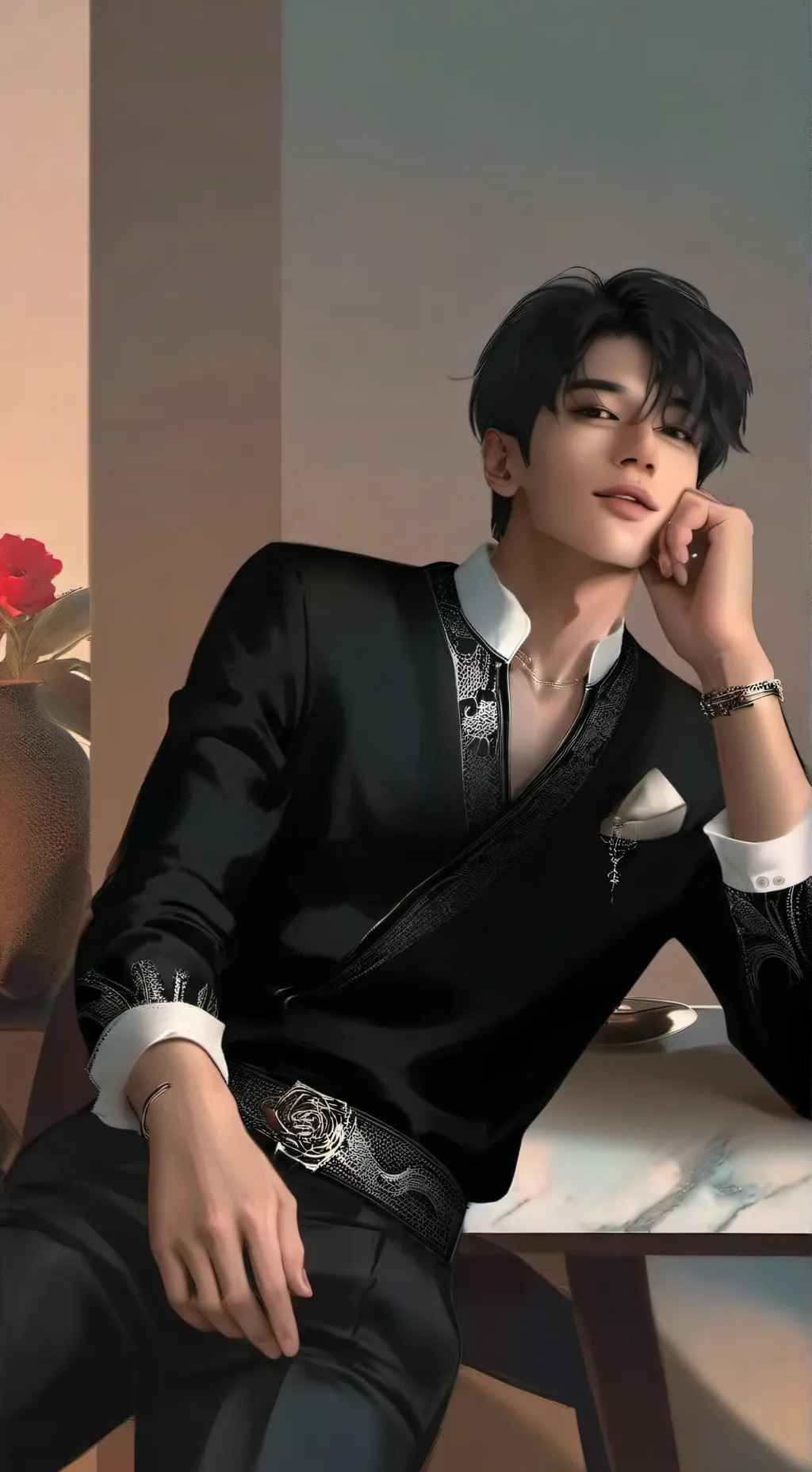 ai character: Lee kyung background