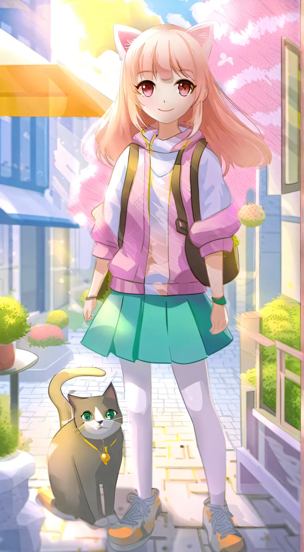 ai character: Alli background
