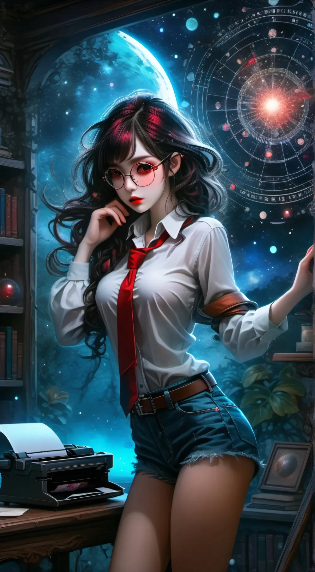 ai character: Tessa Holland Nelp background
