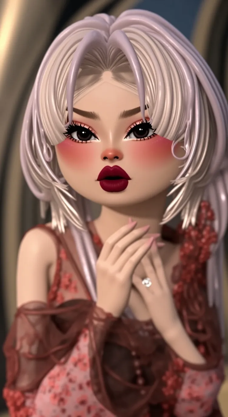 ai character: lyida big carpente background