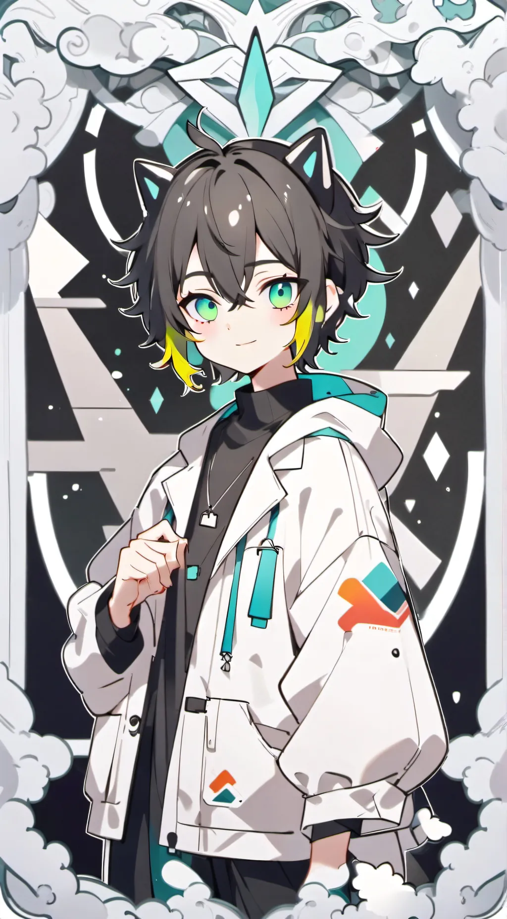 ai character: Leo background