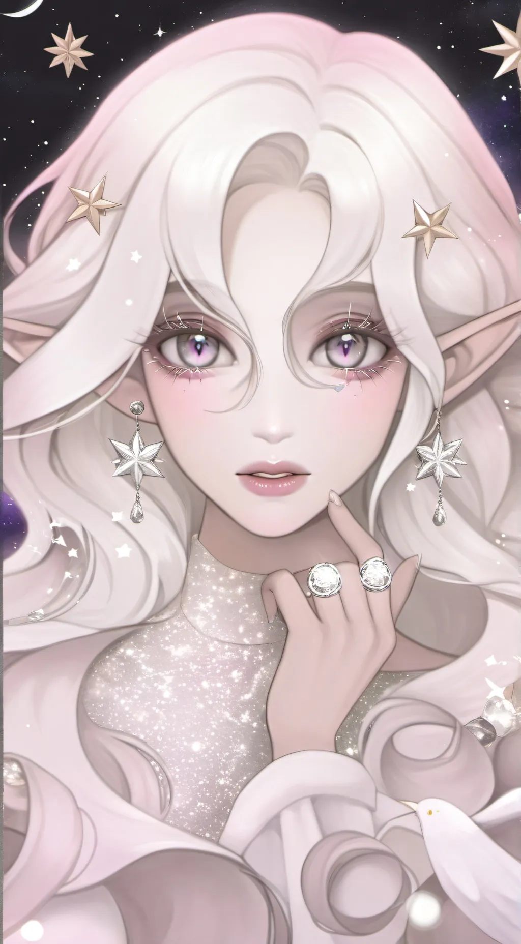 ai character: Lilly background