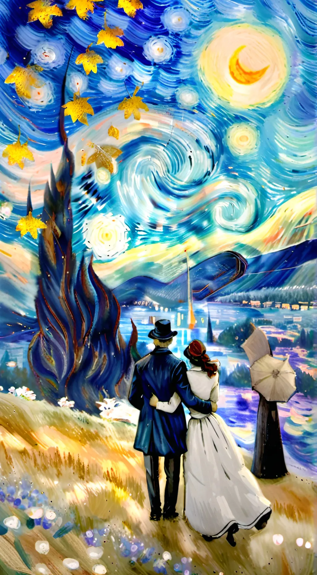 ai character: la casa locura background