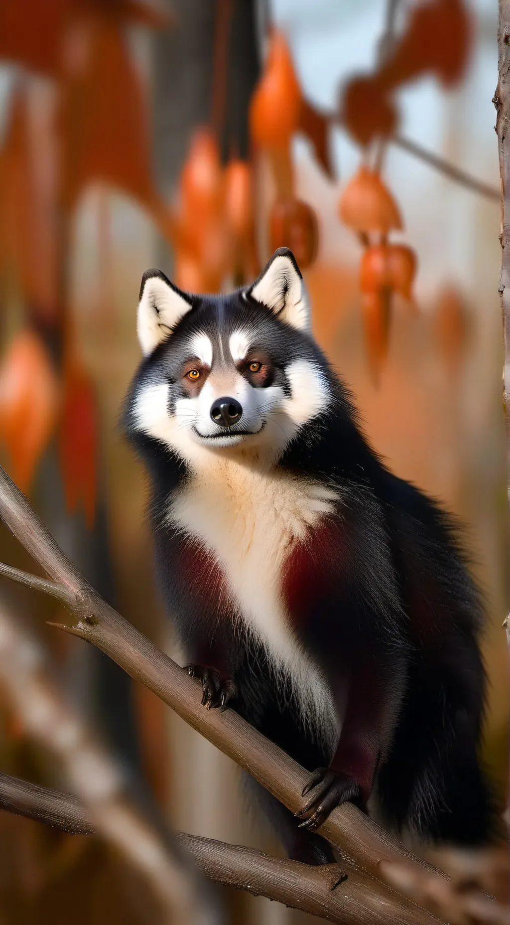 ai character: Apoc- Werewolf background