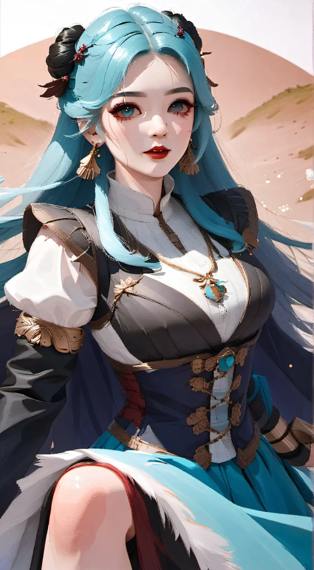ai character: Melody  background