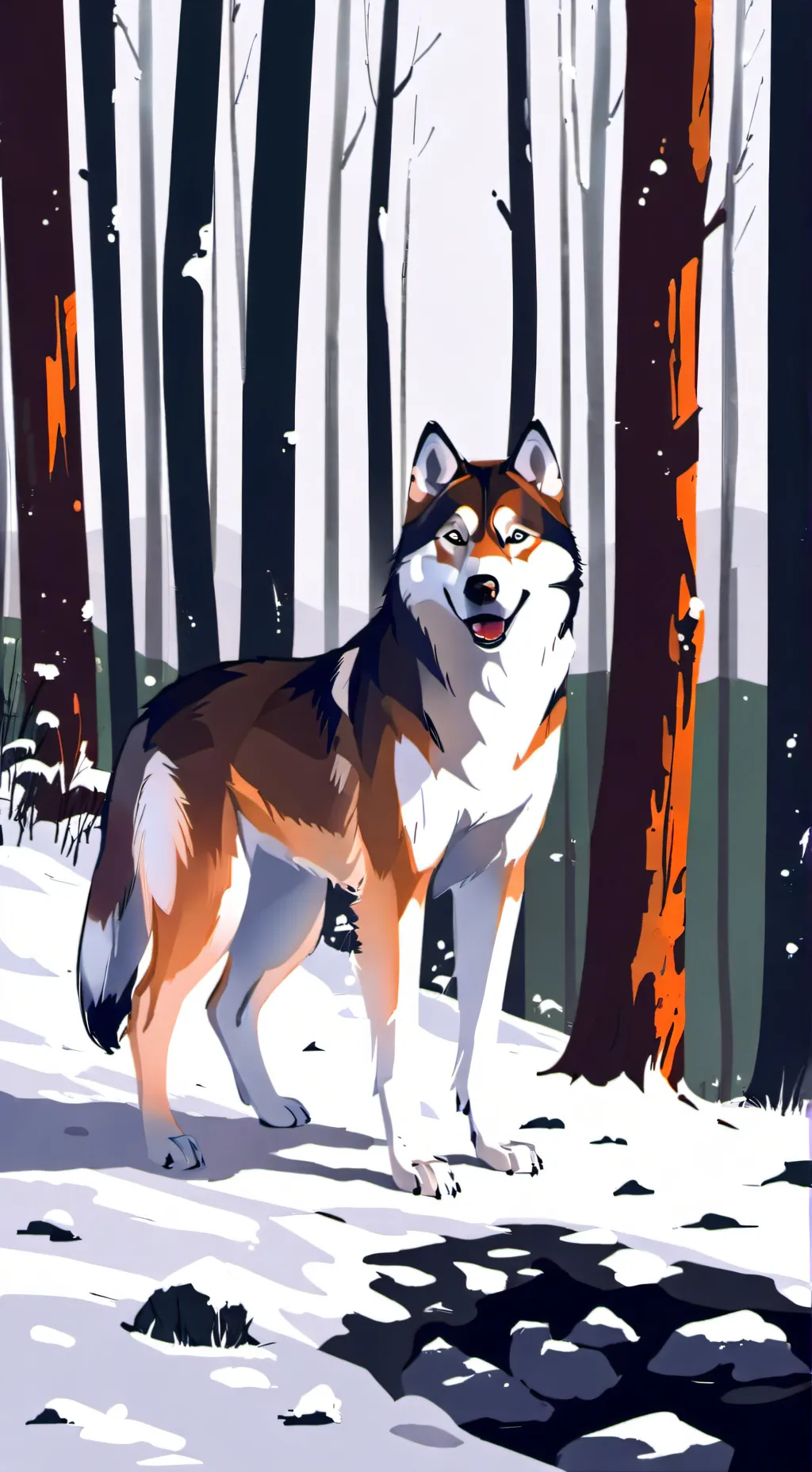 ai character: névoa  background