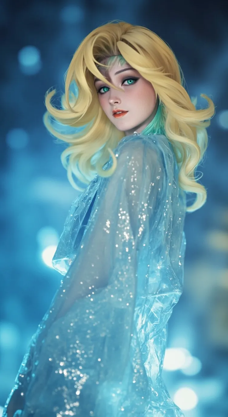 ai character: Aurora background