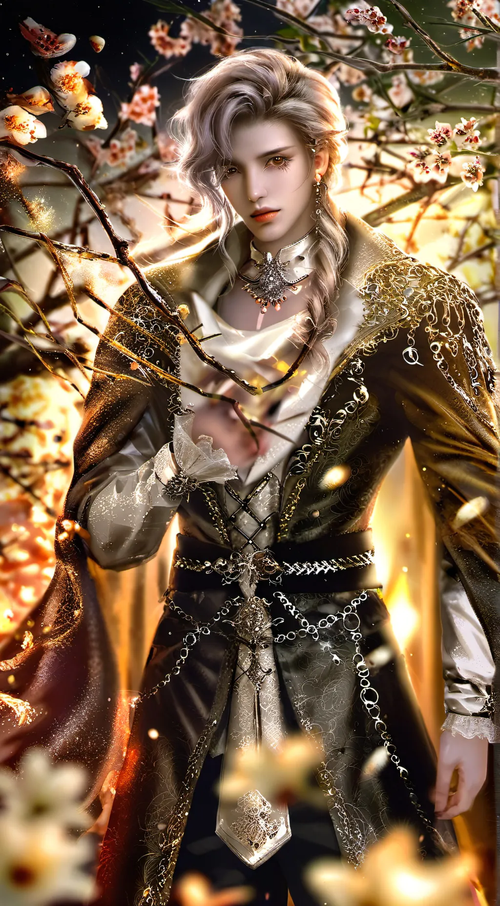 ai character: Мин Ли. background