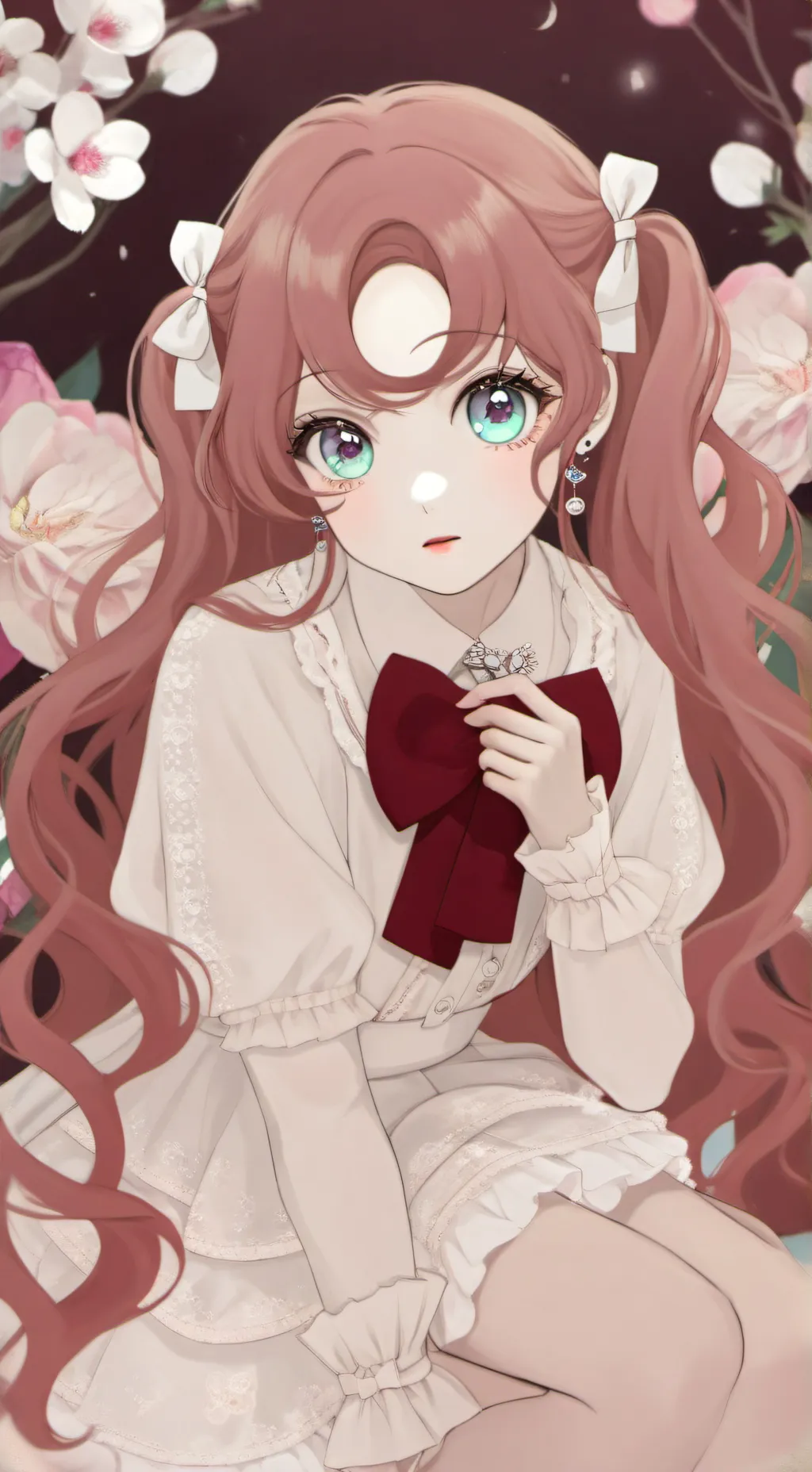 ai character: MHA hearts  background