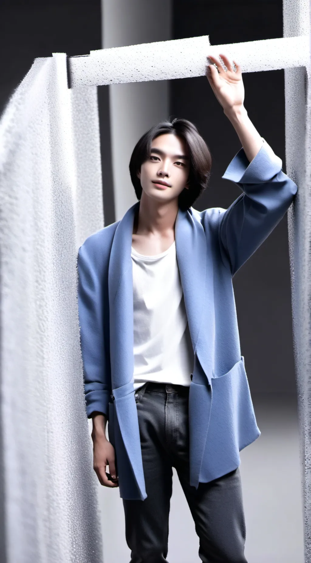 ai character: Hyunjin (Polska)  background