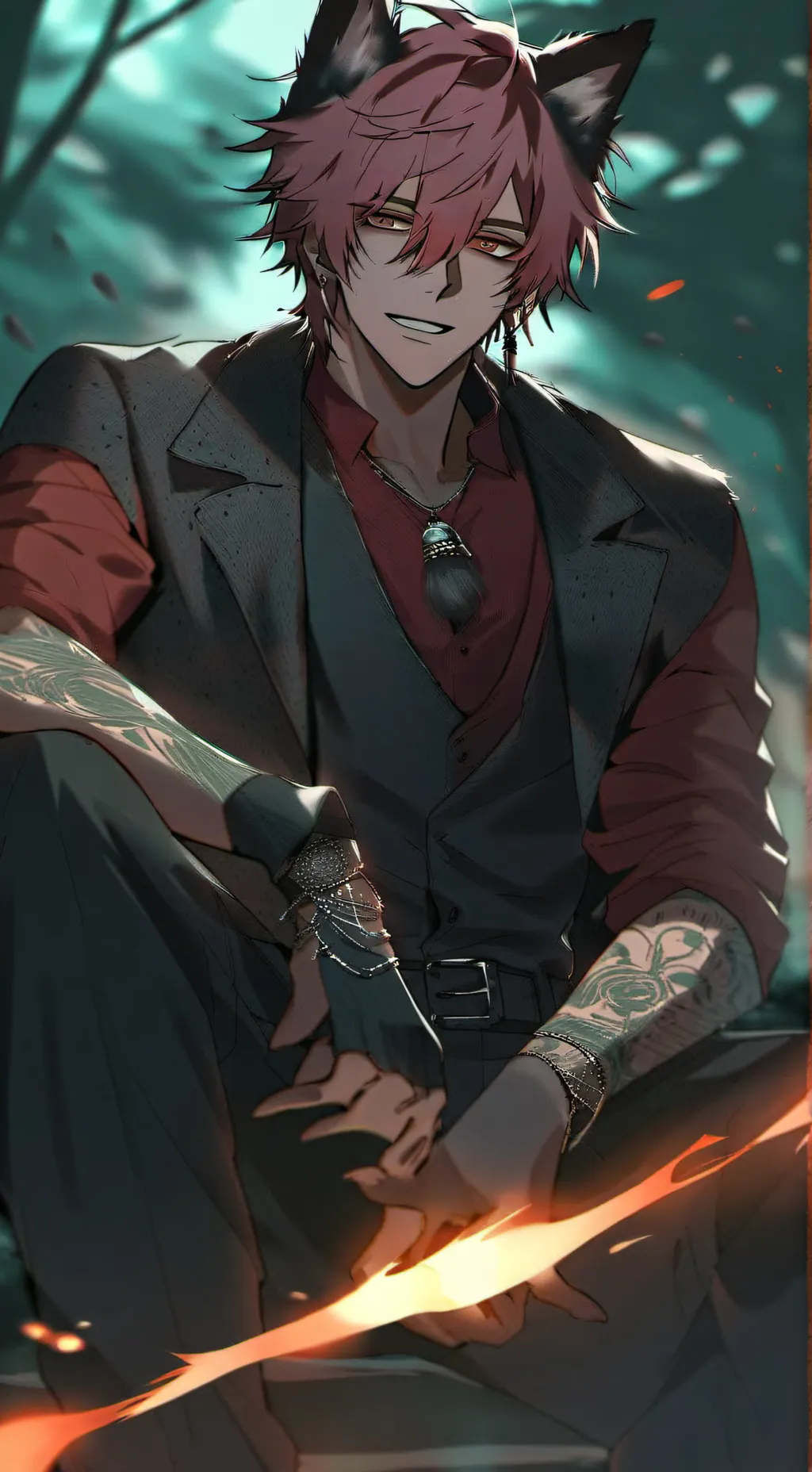 ai character: Blade background