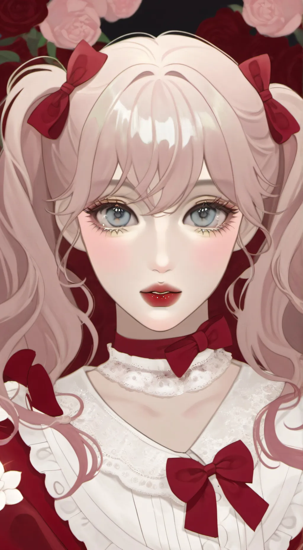 ai character: Ruby🌸 background