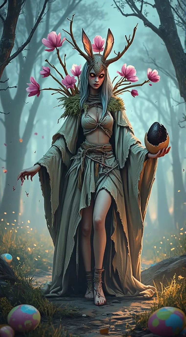 ai character: Petalgrave background