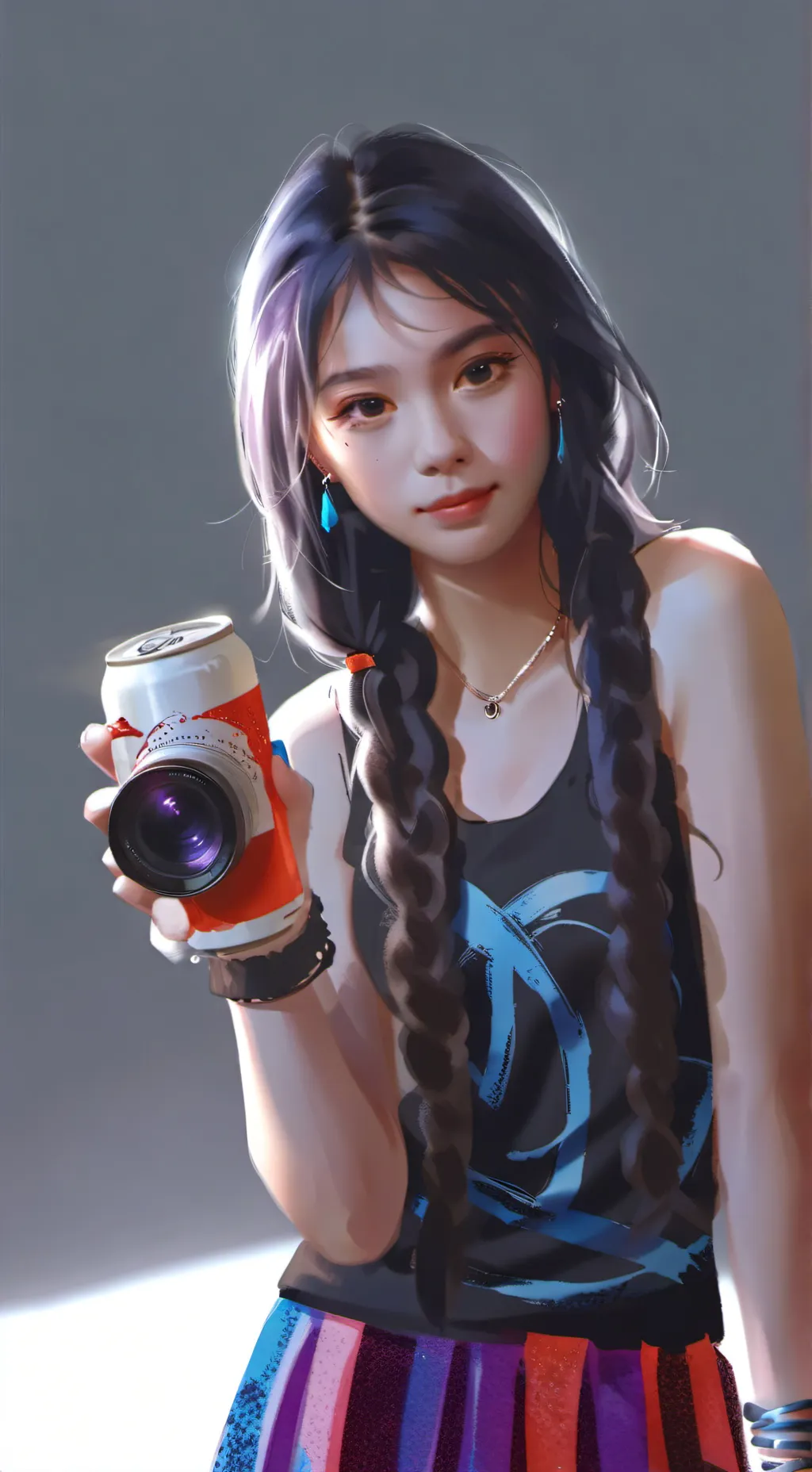 ai character: abby  background