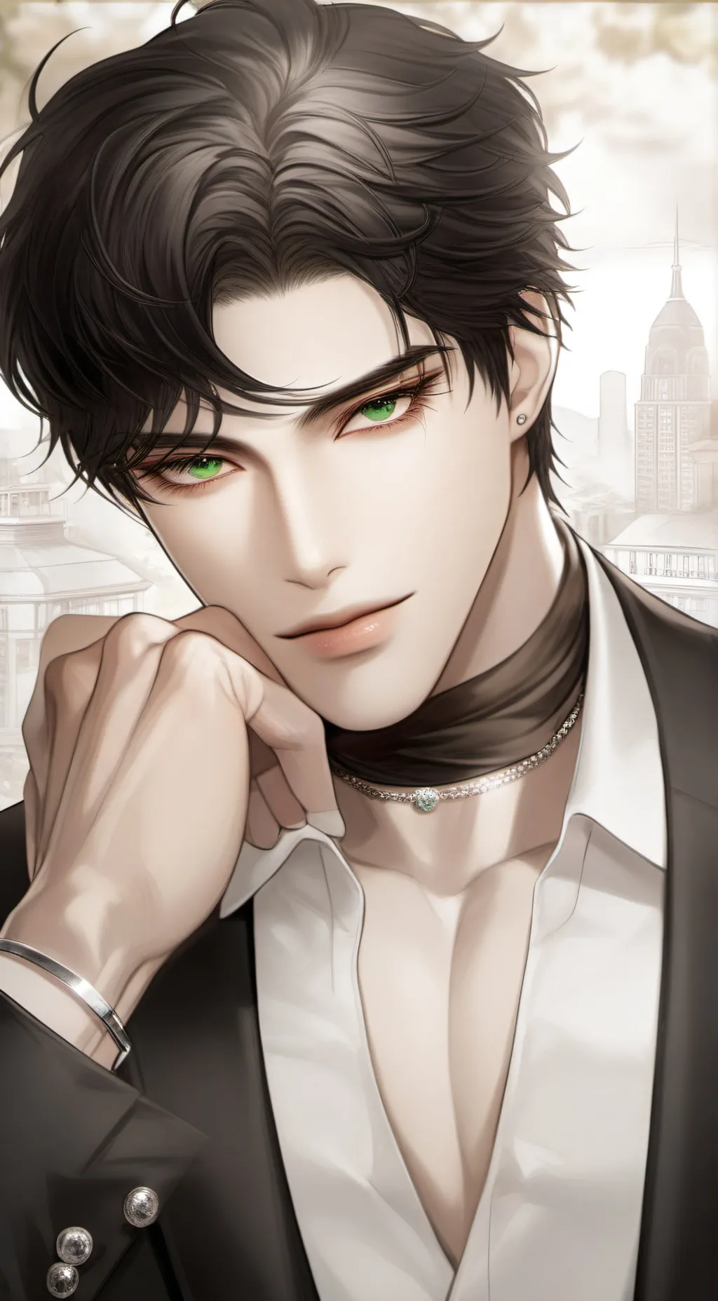 ai character: Jake West background