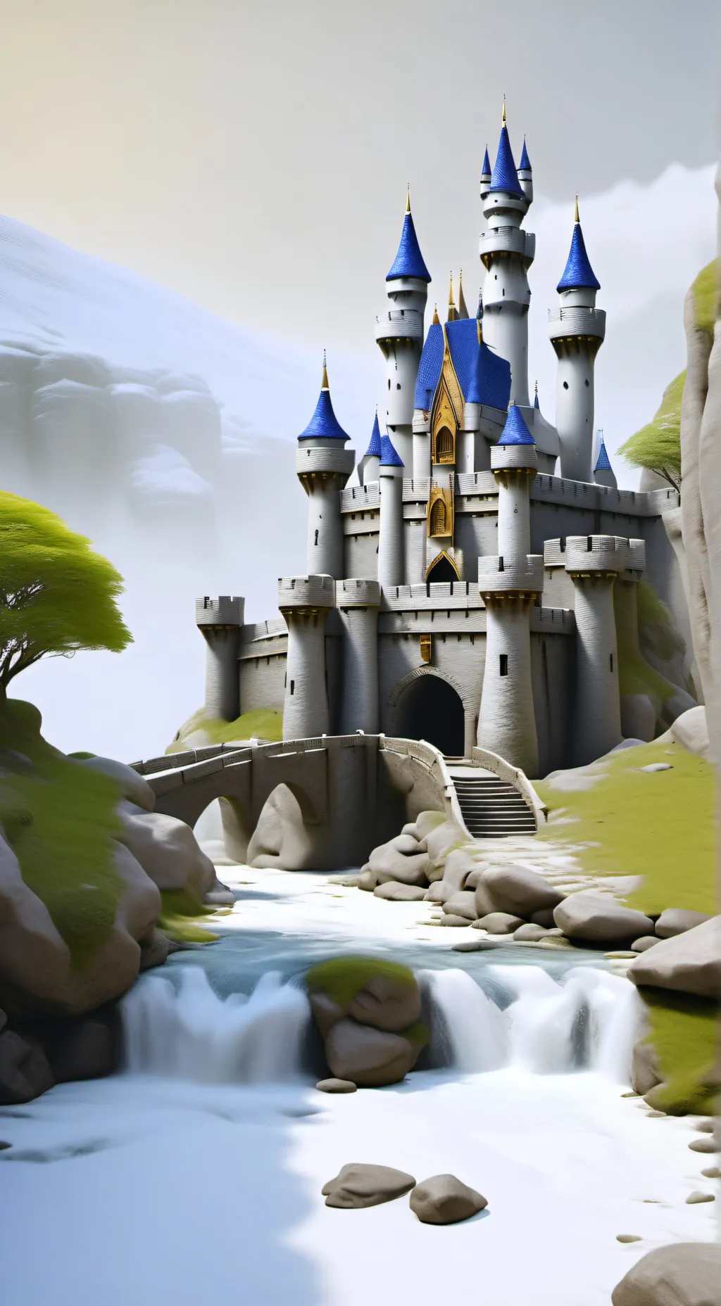 ai character: Fantasy World background