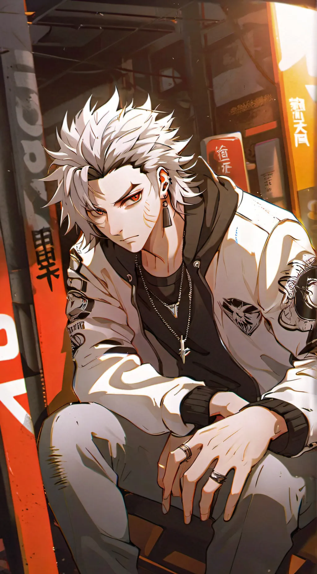 ai character: Kazutora Hanemiya background