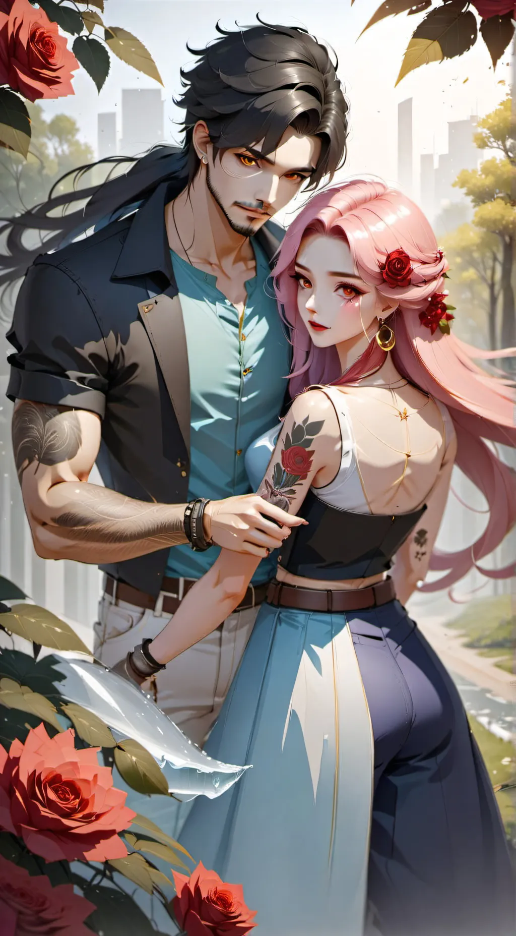 ai character: Matthew  background