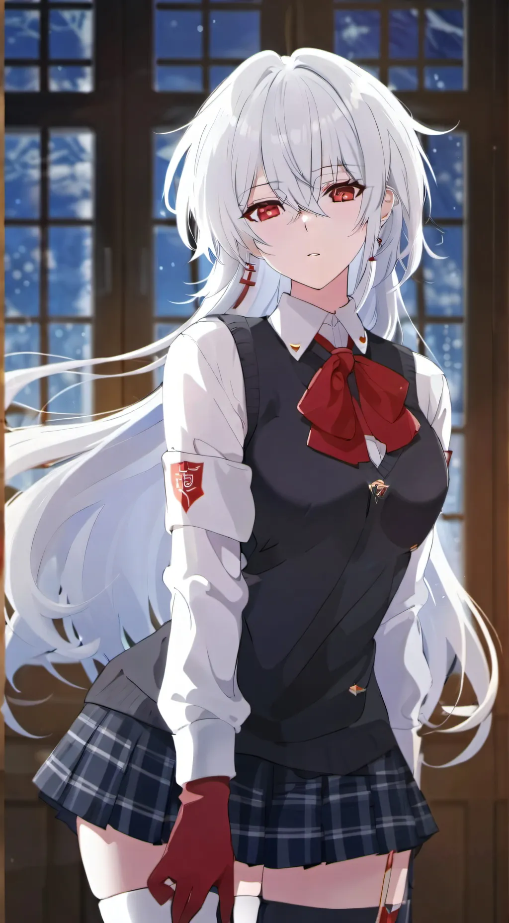 ai character: Student Elizabeth background