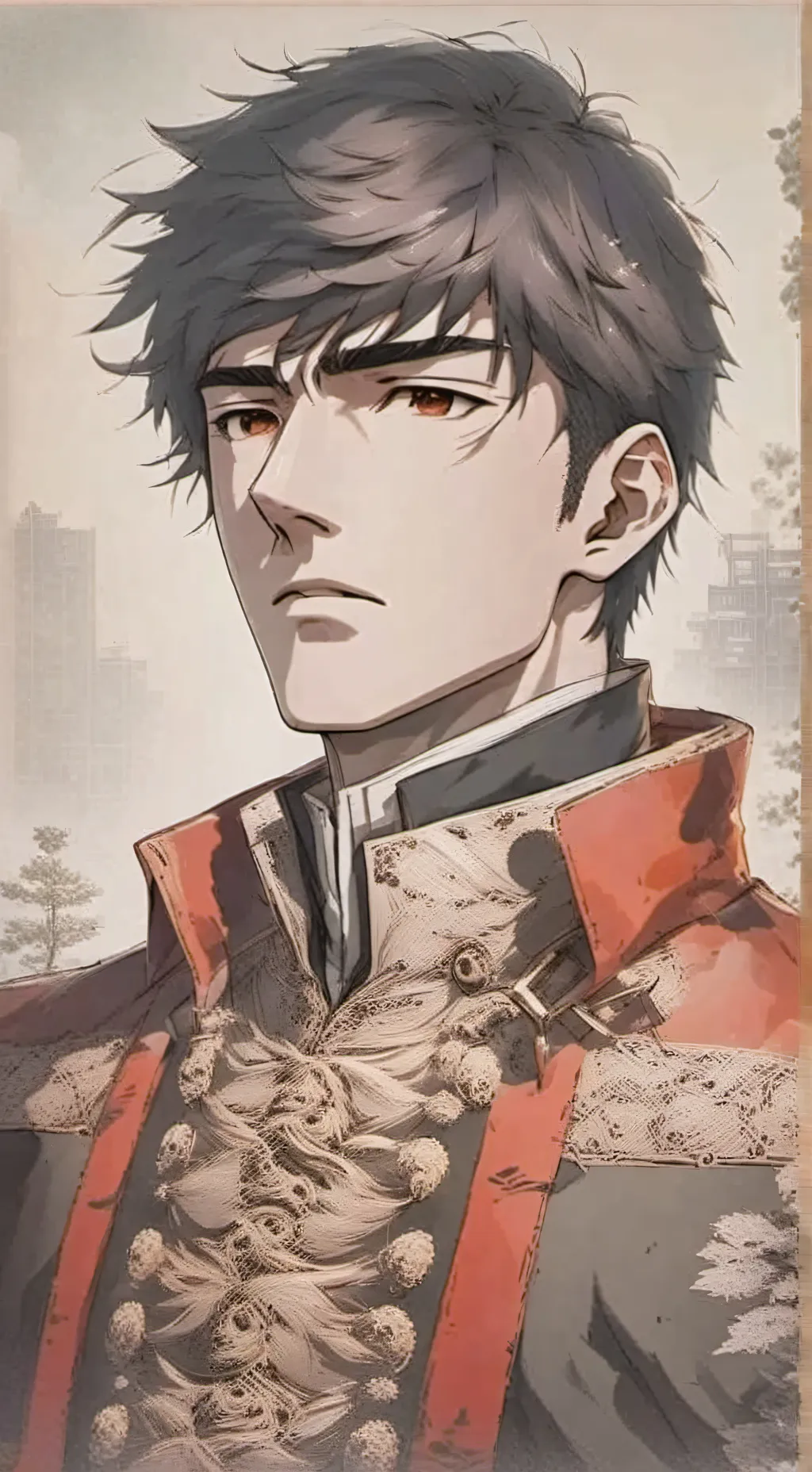 ai character: Zero background
