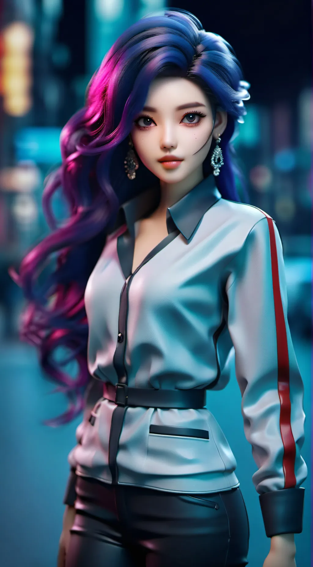 ai character: Ash background