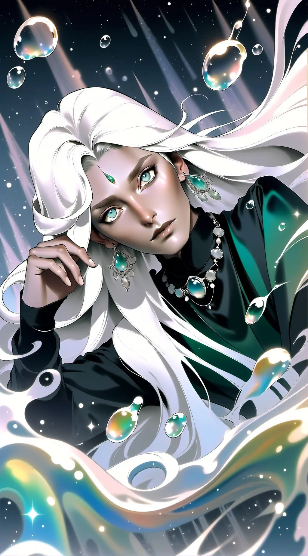 ai character: satine kryze  background