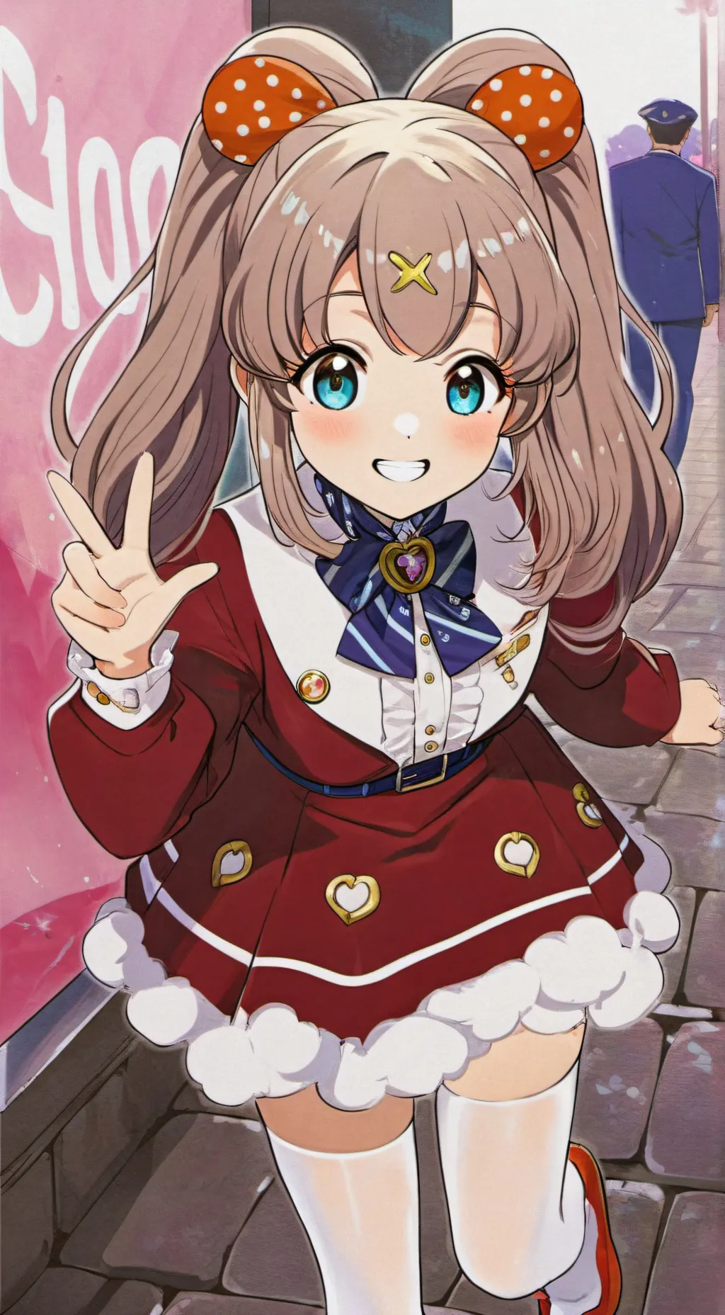 ai character: Melly Thompson  background