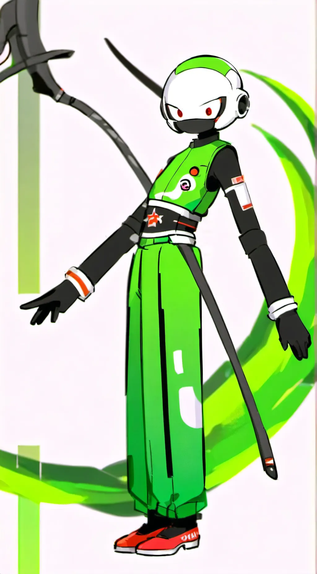ai character: vee sad background