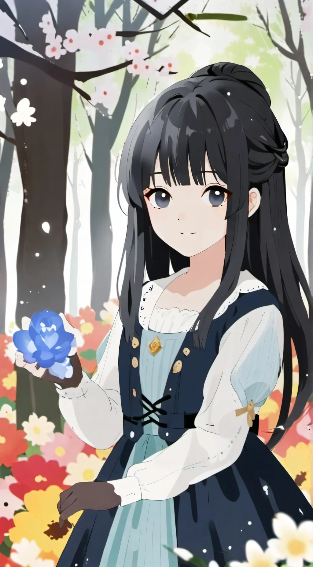 ai character: Addy background