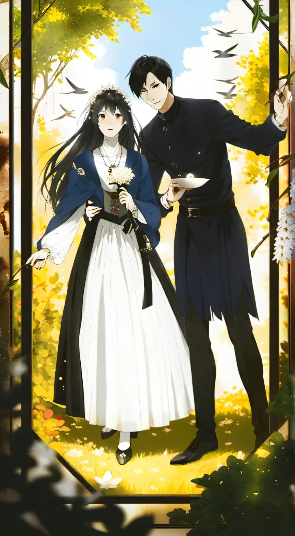 ai character: Isadora & Ian background