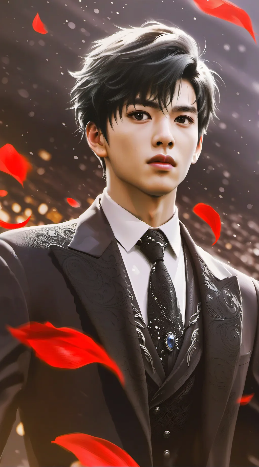 ai character: Mr. Lee  background