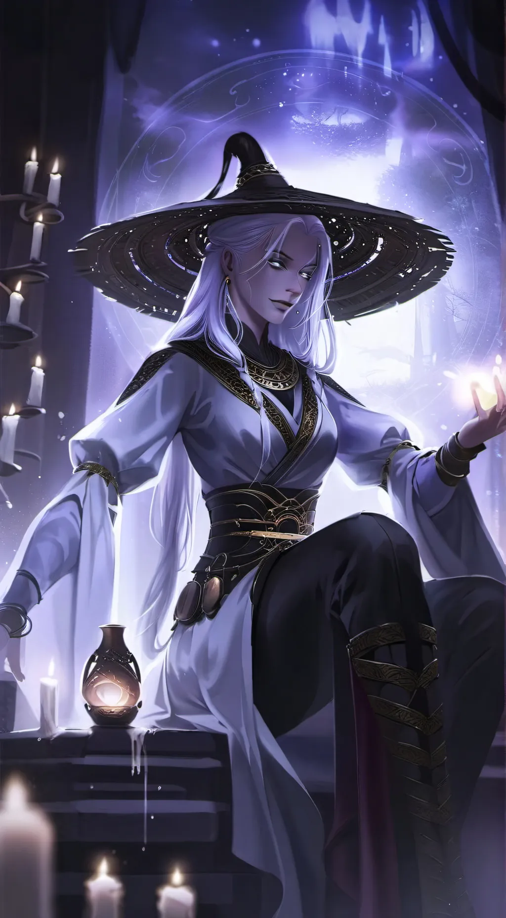 ai character: Elara background