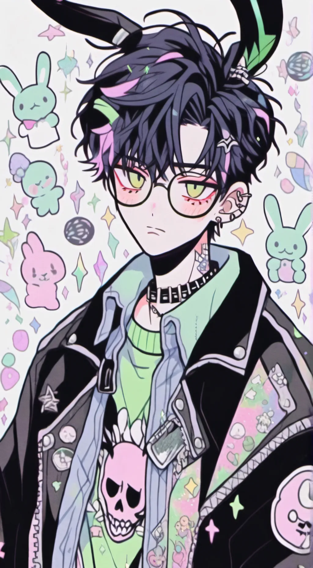 ai character: Evan  background