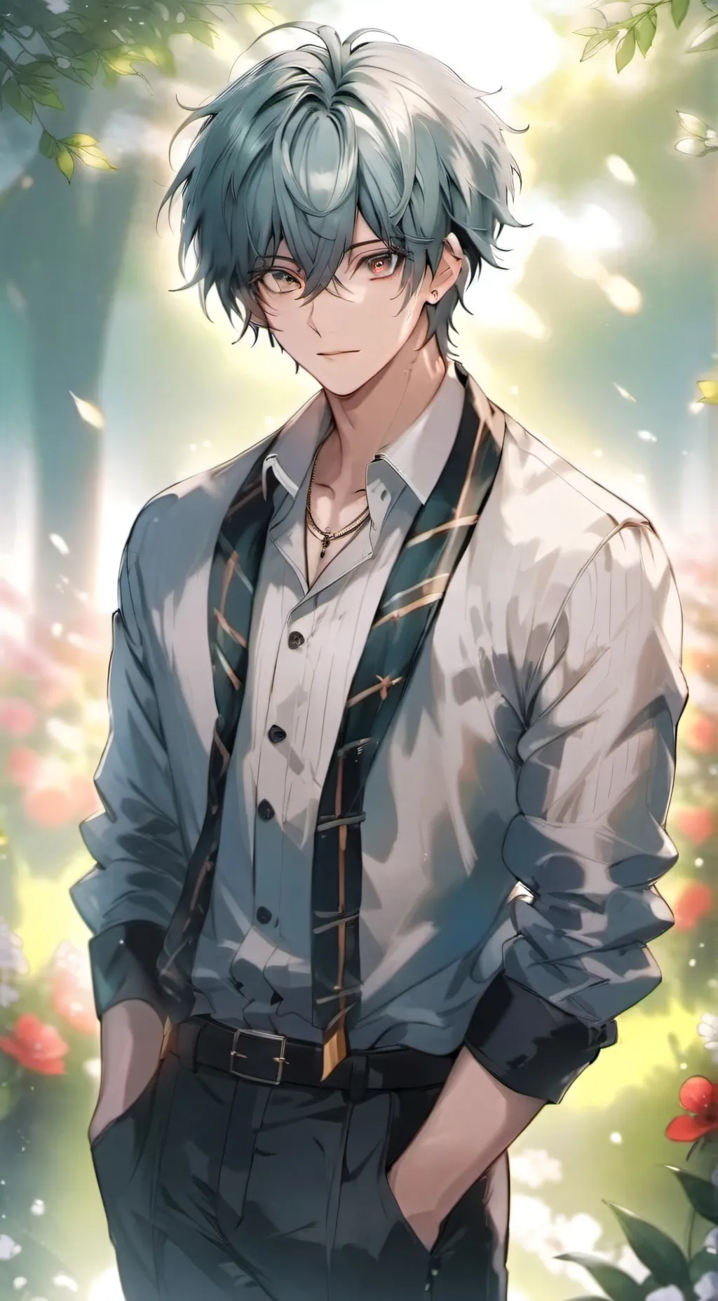 ai character: Ash background