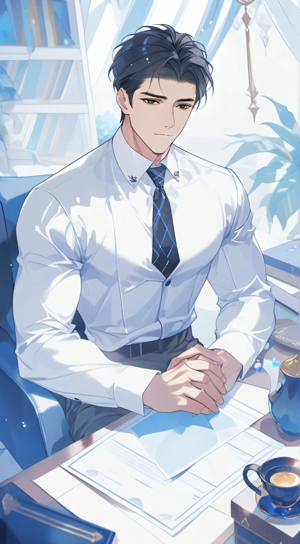 ai character: Kyle background