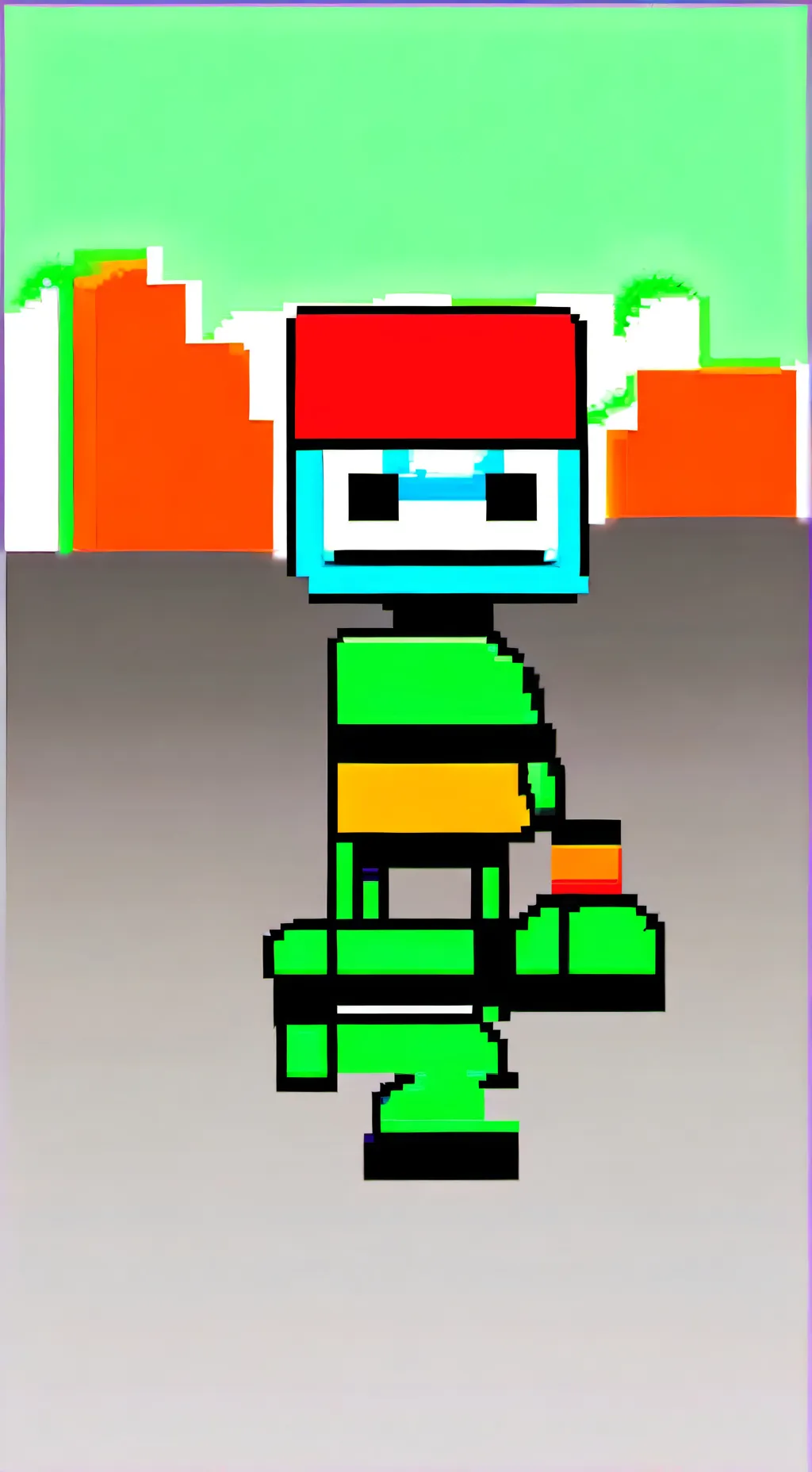ai character: Durple Check background
