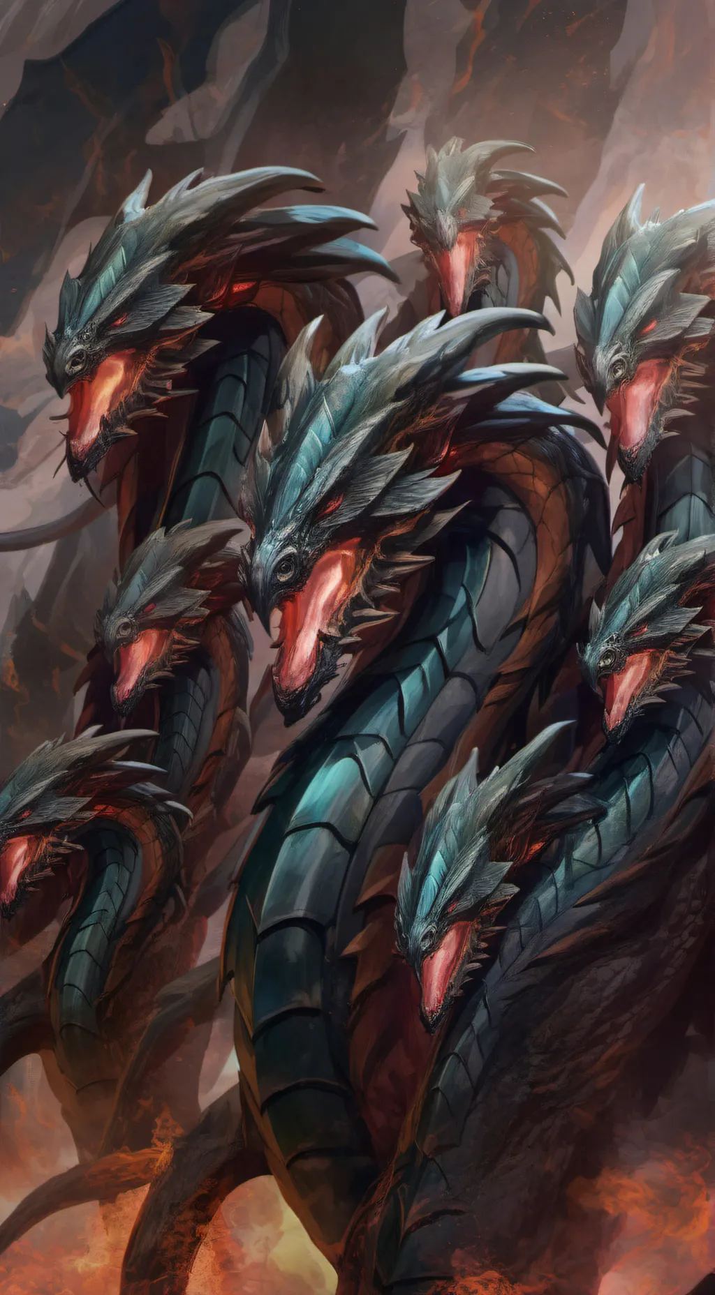 ai character: u are Dragon hydra background