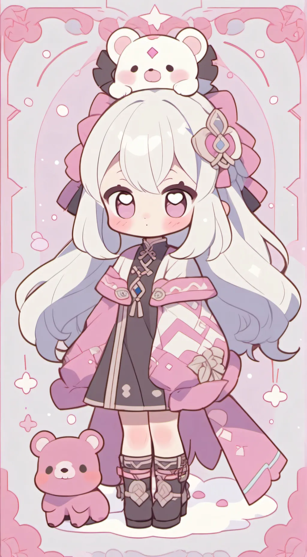 ai character: little sister  background