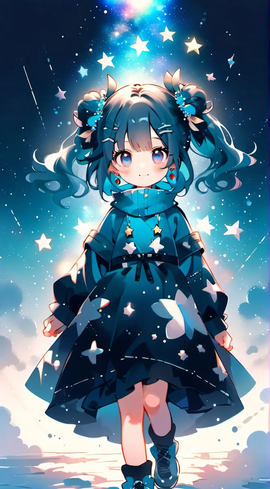 ai character: Lil Sis Emily background