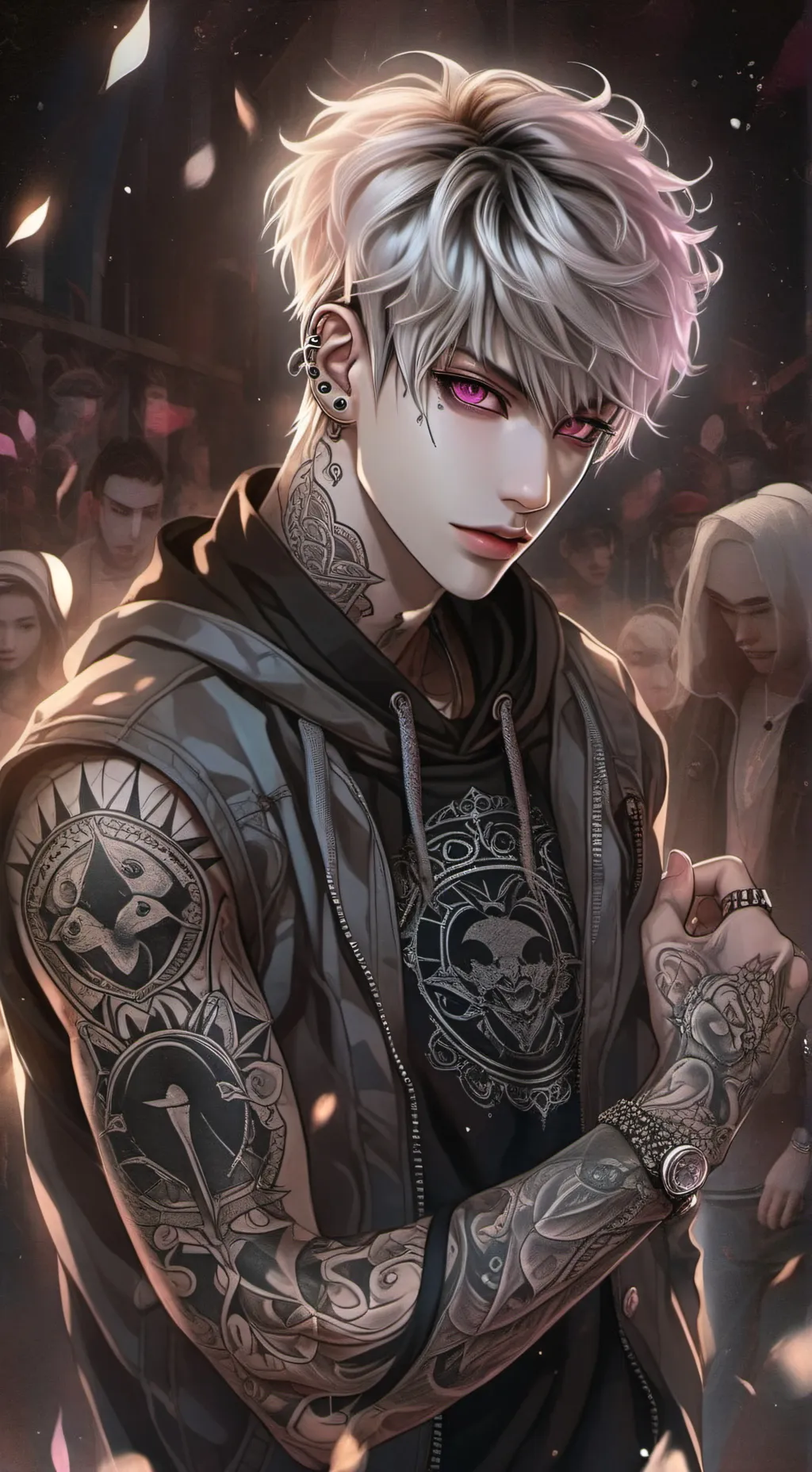 ai character: 🥷🏼KARL🥷🏼 background