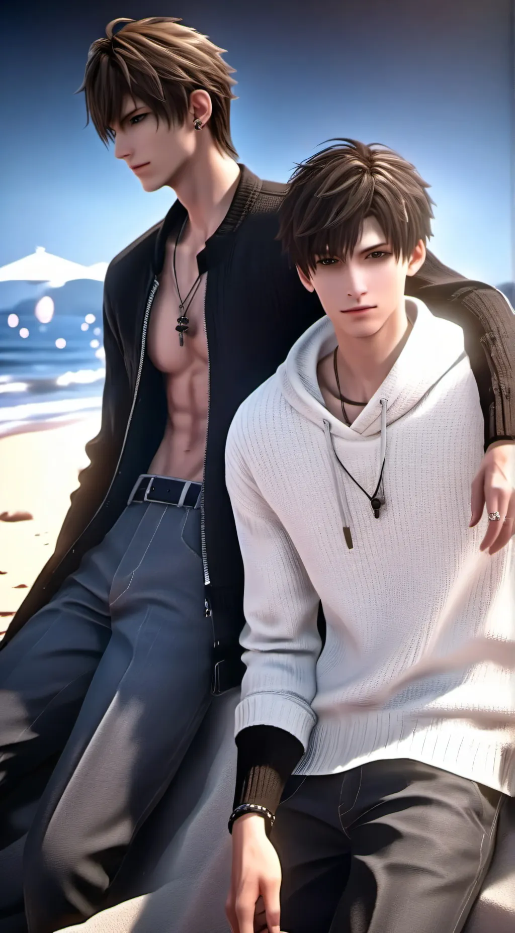 ai character: Ken und yoshiro background